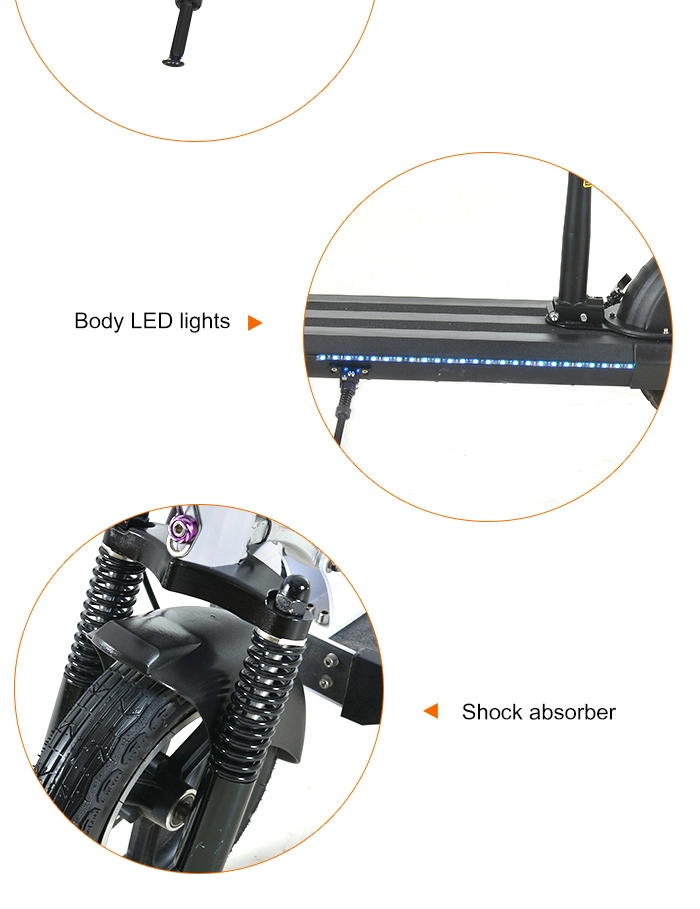 10ah 500W Big Power Adults Electric Foldable Mobility Scooter