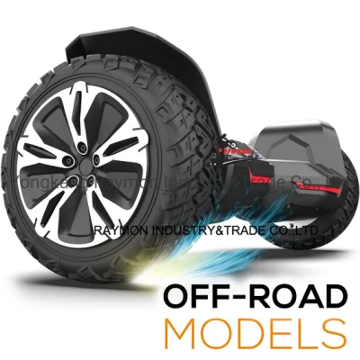 Warrior 8.5 Pulgadas All Terrain Off Road Balancing Hover Board con Altavoces y Luces LED