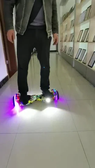 Hoverboard de la vespa del equilibrio del neumático de 36V 500W 8inch con la luz del LED